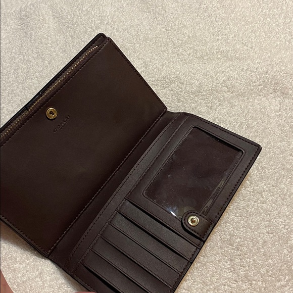 Coach Black Clutch Wallet - Picture 2 of 11
